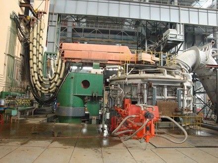 China Low Current Operation Horizontal Electric Furnace General To Produce Common Carbon Steel supplier