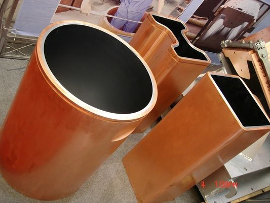 China Double Taper Copper Mould Tube For Metal Continuous Casting Crystallizer supplier