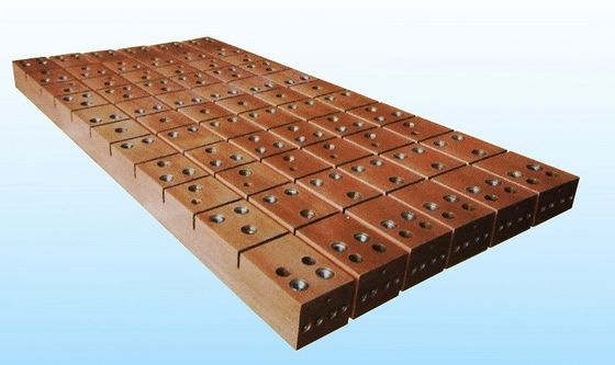 China Copper mould plate for high speed and high efficiency Rectangular and plate CCM supplier