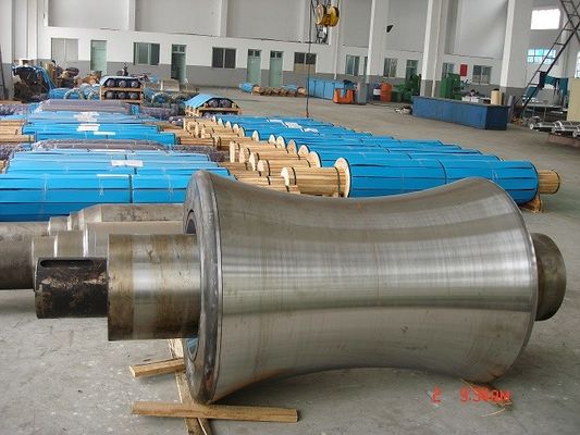 China High Thickness Adamite Rolls For Steel Rolling Mills Hot Steel Roller Mill Rolls straightening machine supplier