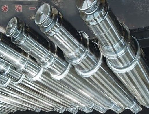 China Deflector roll Forged Steel Pinch Rolls work roller backup roller supplier