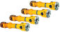 Flexible Welding Type Telescopic Series Universal Joint Shaft and Drive Shaft supplier