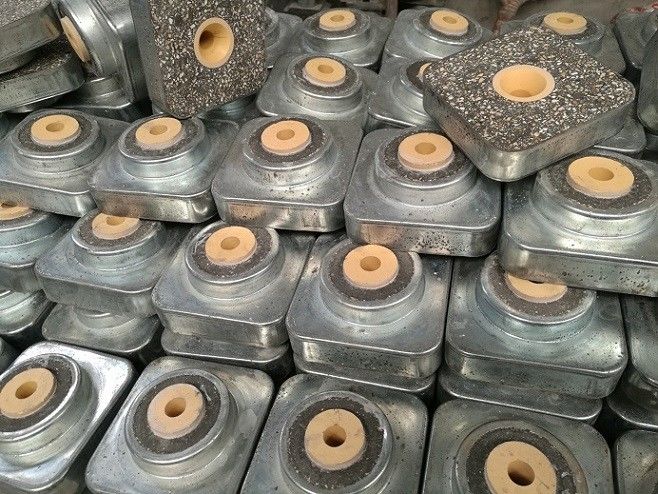nozzle Cylindrical Shape Graphite Refractory Bricks , Refractory Bricks Used In Blast Furnace