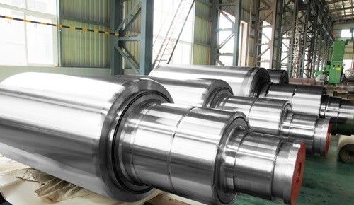 China Cr1 Cr2 Cr3 Cr5 Cr8 Cr12 Forged Steel Rolls work roll backup roll for hot and Cold Rolling Mill supplier