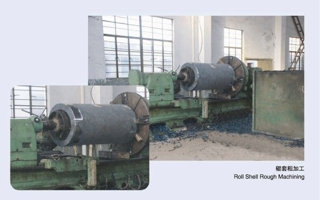 Forged Steel Rolls shell spool for Aluminum Continuous Casting rolling machine